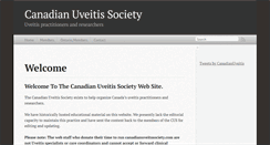 Desktop Screenshot of canadianuveitissociety.com